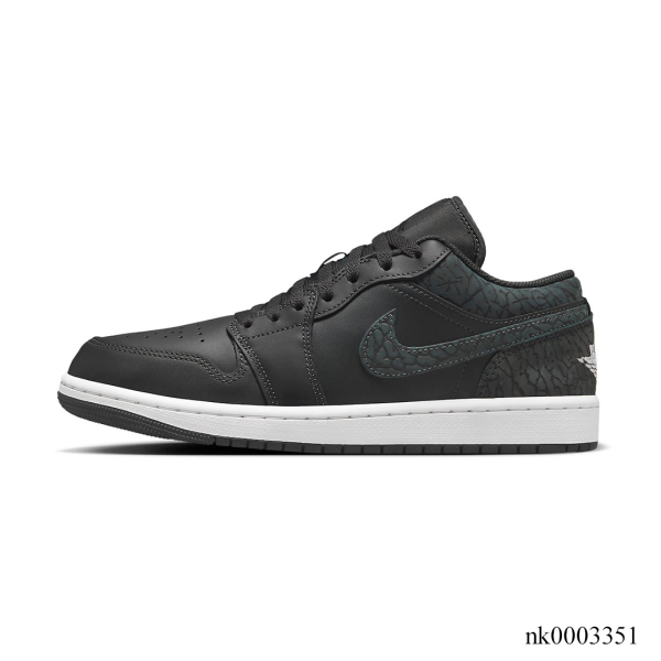 Alternative view of AJ 1 Low SE Black Elephant Shoes Sneakers - nk0003351