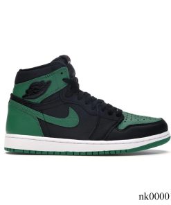 AJ 1 Retro High Pine Green Black Shoes Sneakers - nk0000163