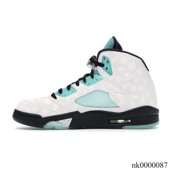 Alternative view of AJ 5 Retro Island Green Shoes Sneakers - nk0000087