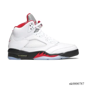 AJ 5 Fire Red Silver Tongue (2020) Shoes Sneakers - nk0000787