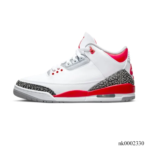Alternative view of AJ 3 Retro Fire Red Shoes Sneakers - nk0002330