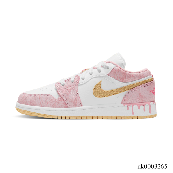 Alternative view of AJ 1 Low Paint Drip Shoes Sneakers - nk0003265