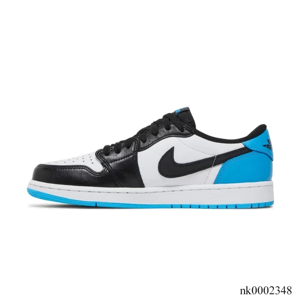 Alternative view of AJ 1 Low Dark Powder Blue Shoes Sneakers - nk0002348