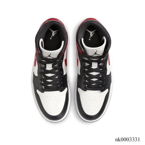 AJ 1 Mid Black Toe Shoes Sneakers - nk0003331 - Image 4