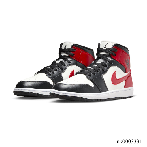 AJ 1 Mid Black Toe Shoes Sneakers - nk0003331 - Image 3