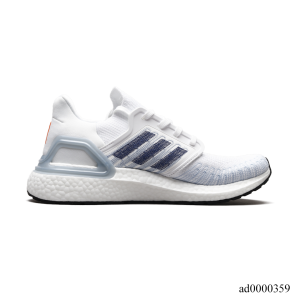 UltraBoost 20 White Light Blue-Orange Shoes Sneakers - ad0000359