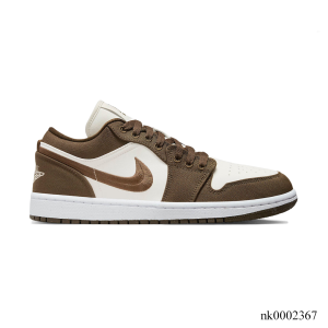 AJ 1 Low Light Olive Shoes Sneakers - nk0002367