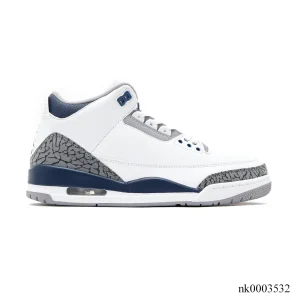 AJ 3 Midnight Navy Shoes Sneakers - nk0003532