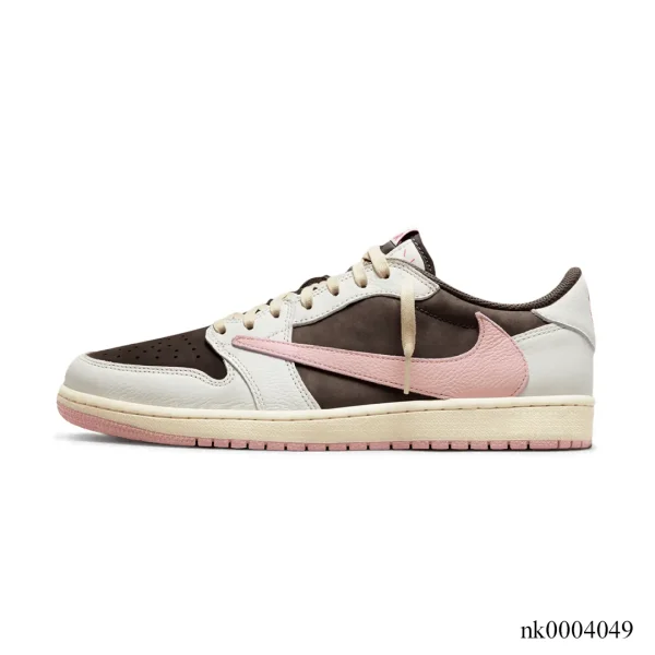Alternative view of Travis Scott x AJ 1 Low Dark Pony Shoes Sneakers - nk0004049