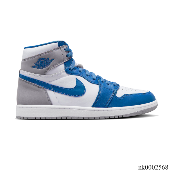 Alternative view of AJ 1 Retro High OG True Blue Shoes Sneakers - nk0002568