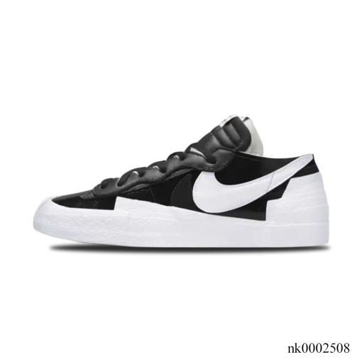 Blazer Low Sacai Black Patent Leather Shoes Sneakers - nk0002508 - Image 2