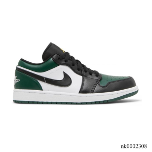 AJ 1 Low Green Toe Shoes Sneakers - nk0002308