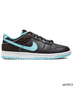 Dunk Low Barber Shop Black Shoes Sneakers - nk0002007