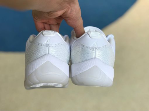 AJ 11 Retro Low Heiress Pure Platinum Shoes Sneakers - nk0000615 - Image 7