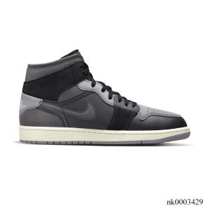 AJ 1 Mid Craft Inside Out Black Shoes Sneakers - nk0003429