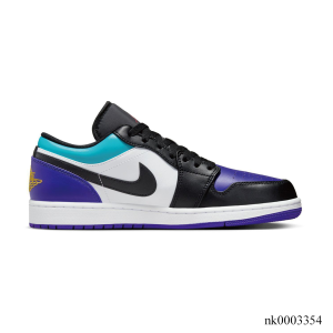 AJ 1 Low Court Purple Tropical Twist Shoes Sneakers - nk0003354