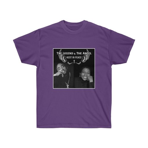 2Pac The Legend and The Angel Men T-Shirt - Image 9