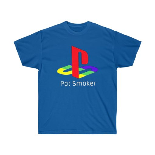 Pot Smoker Retro Men T-Shirt - Image 11