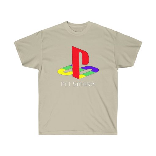 Pot Smoker Retro Men T-Shirt - Image 3