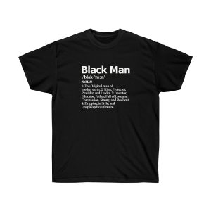 Black Man Denifition Men T-Shirt