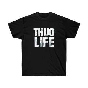 2Pac Thug Life Air Black Men T-Shirt