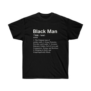 Black Men Definition Men T-Shirt