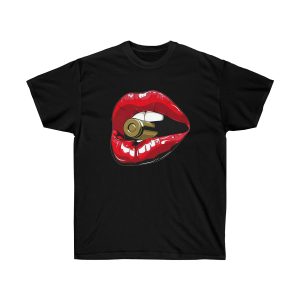 Gun Lips Men T-Shirt