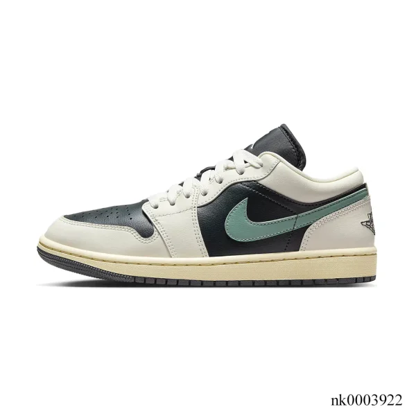 Alternative view of AJ 1 Low Jade Smoke Shoes Sneakers - nk0003922