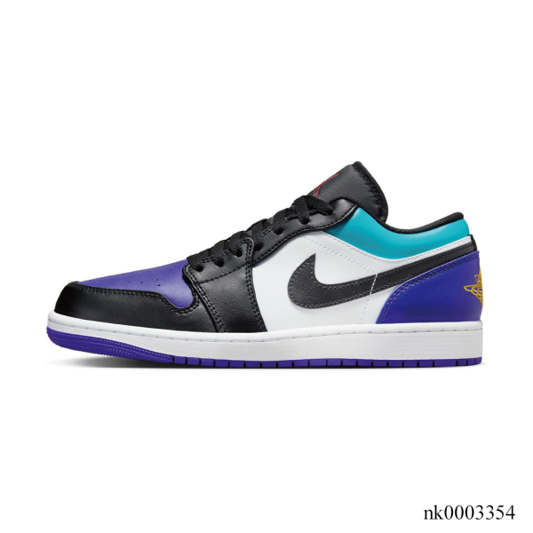 Alternative view of AJ 1 Low Court Purple Tropical Twist Shoes Sneakers - nk0003354