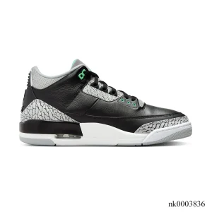 AJ 3 Green Glow Shoes Sneakers - nk0003836