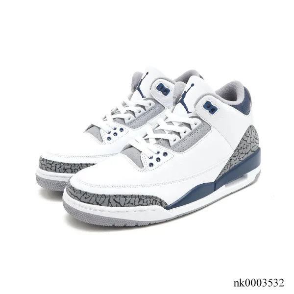 Alternative view of AJ 3 Midnight Navy Shoes Sneakers - nk0003532
