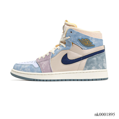 AJ 1 Zoom CMFT Celestine Blue Shoes Sneakers - nk0001895 - Image 2