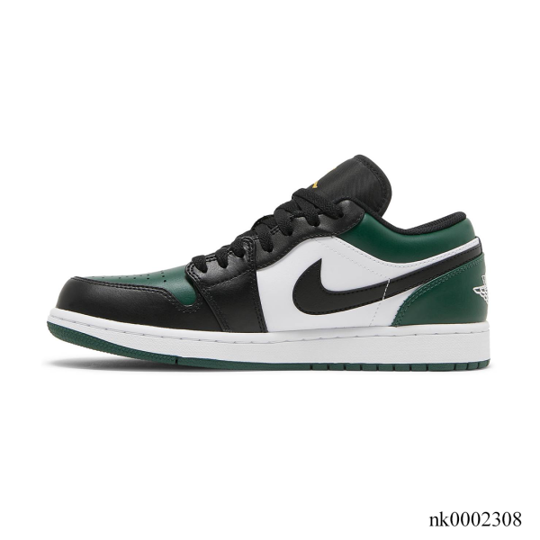 Alternative view of AJ 1 Low Green Toe Shoes Sneakers - nk0002308