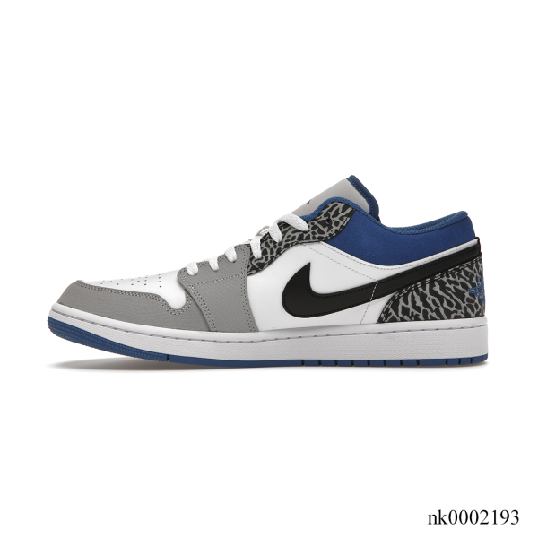 Alternative view of AJ 1 Low SE True Blue Shoes Sneakers - nk0002193