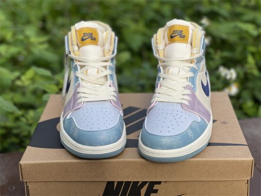 AJ 1 Zoom CMFT Celestine Blue Shoes Sneakers - nk0001895 - Image 4