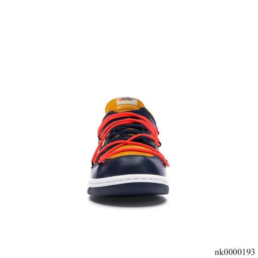 Dunk Low OW University Gold Midnight Navy Shoes Sneakers - nk0000193 - Image 3