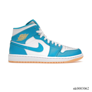 AJ 1 Mid Aquatone Shoes Sneakers - nk0003062
