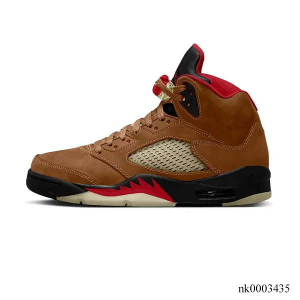 Alternative view of AJ 5 Archaeo Brown Shoes Sneakers - nk0003435