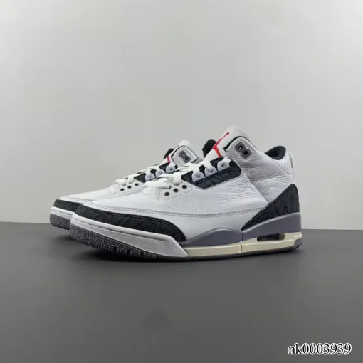 AJ 3 Cement Grey Shoes Sneakers - nk0003939 - Image 7