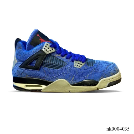 AJ 4 Blue Laser Shoes Sneakers - nk0004035