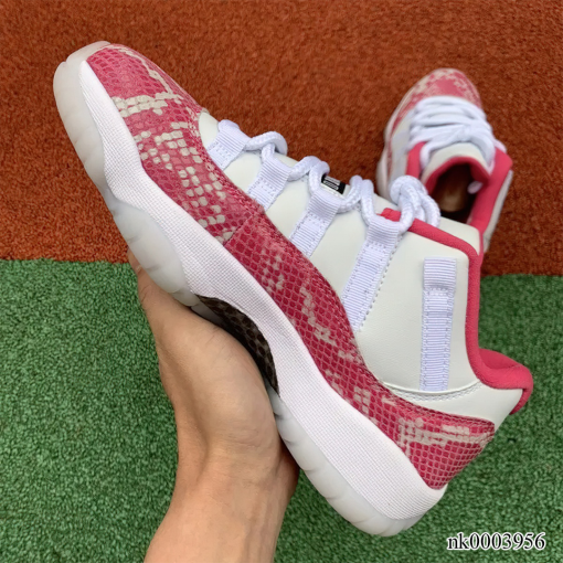 AJ 11 Low Pink Snakeskin Shoes Sneakers - nk0003956 - Image 7