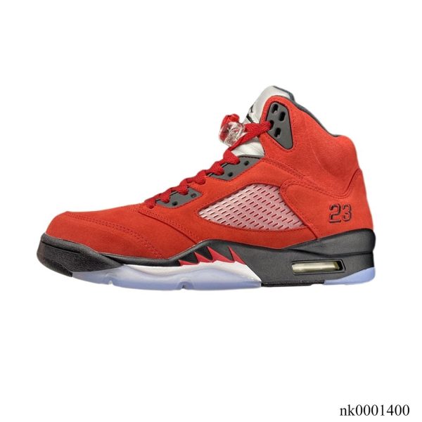 Alternative view of AJ 5 Retro Raging Bulls Red Shoes Sneakers - nk0001400