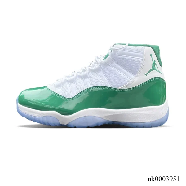 Alternative view of AJ 11 White Green Shoes Sneakers - nk0003951