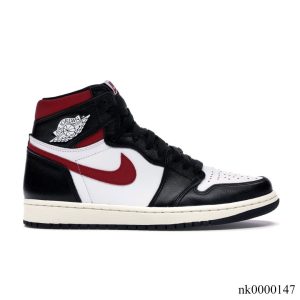 AJ 1 Retro High Black Gym Red Shoes Sneakers - nk0000147