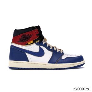 AJ 1 Retro High Union Los Angeles Blue Toe Shoes Sneakers - nk0000291
