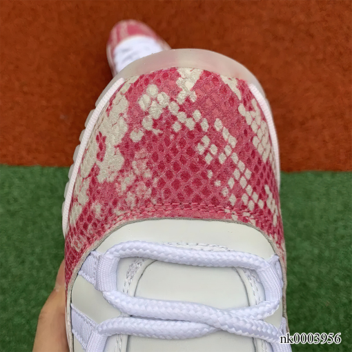 AJ 11 Low Pink Snakeskin Shoes Sneakers - nk0003956 - Image 9