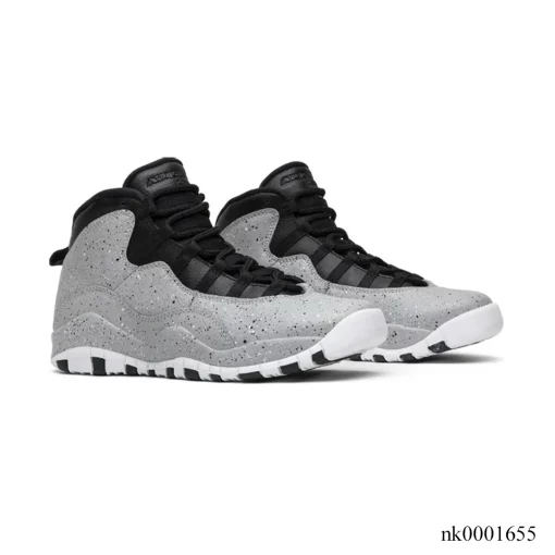 AJ 10 Cement Shoes Sneakers - nk0001655 - Image 3