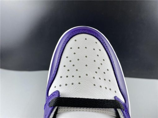 AJ 1 Retro High Court Purple White Shoes Sneakers - nk0000683 - Image 6