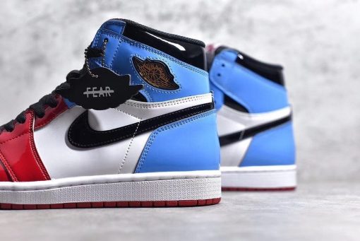 AJ 1 Retro High Fearless UNC Chicago Shoes Sneakers - nk0000058 - Image 11