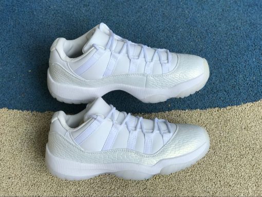 AJ 11 Retro Low Heiress Pure Platinum Shoes Sneakers - nk0000615 - Image 13